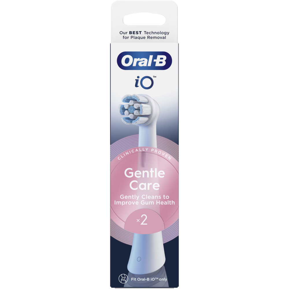Rezerve periuta de dinti electrica Oral-B iO Gentle Care, compatibile doar cu seria iO, 2 buc [2]