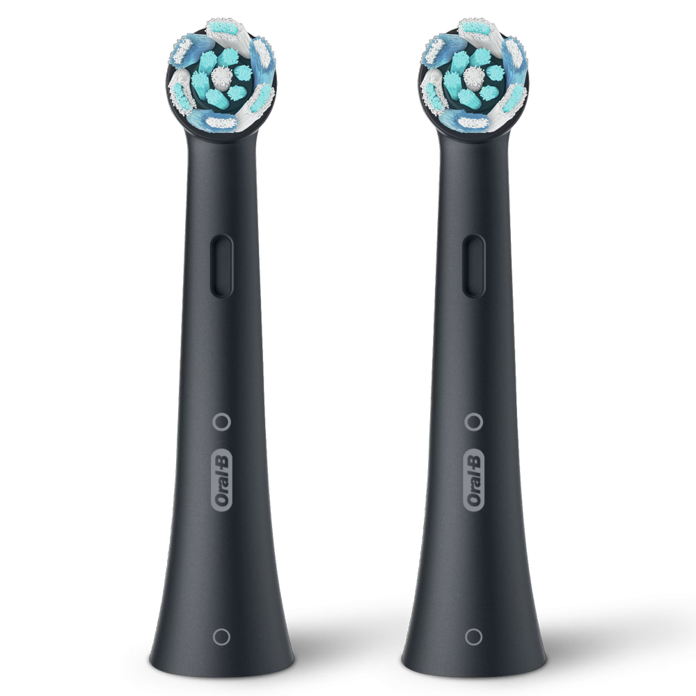 Rezerve periuta de dinti electrica Oral-B iO Ultimate Clean, compatibile doar cu seria iO, Negru, 2buc [2]