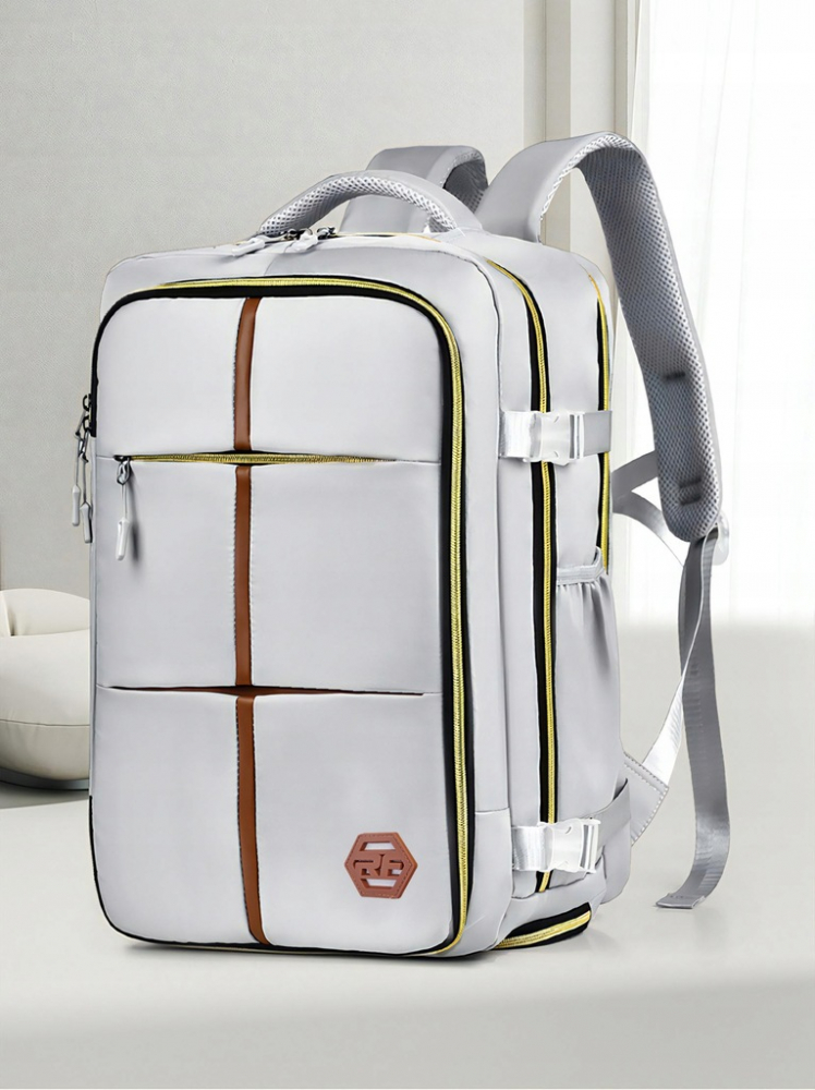 Rucsac pentru Calatorie cu spatiu Laptop 17 inch, Ideal pentru Zboruri, Compatibil Cabina Avion, Ghiozdan Multifunctional NewEvo®, Impermeabil, cu port de incarcare USB, Buzunare multiple, Capacitate [10]
