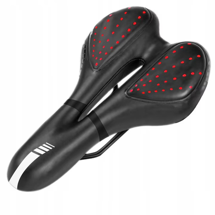 Sa bicicleta Renew Force, Piele ecologica, Gel, Forma ergonomica, Rezistenta la socuri, 27cm X 16cm X 5cm, Negru [6]