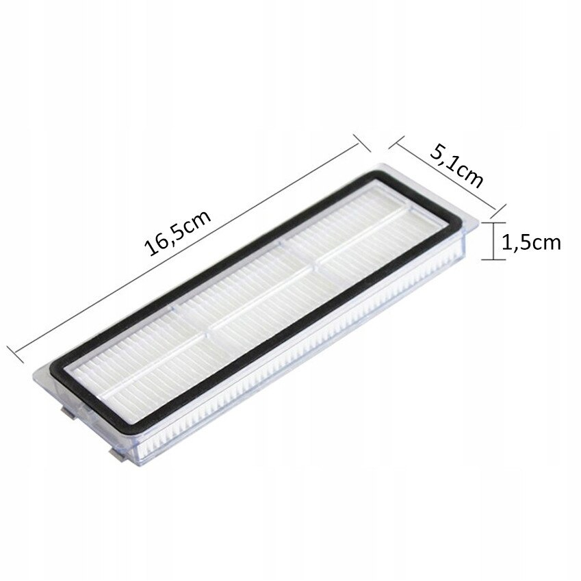 Set 10 accesorii compatibile cu Xiaomi Mi1, Mi2, RoboRock S50, S51, S55, S60, S6, 2 perii tambur, 4 perii laterale, 4 filtre Hepa [4]