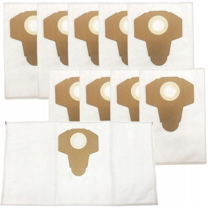Set 10 Saci Textili NewEvo®, Pentru Aspiratoare Parkside PNTS PWD PWS [1]