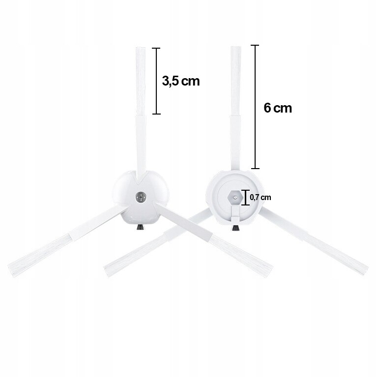 Set 15 accesorii compatibile cu Xiaomi Roborock S5, S5 Max, S6, S6 Max, S6 MaxV, S6 Pure, S50, S55, S60, S65, E4, E25, E35, 1 perie tambur, 4 perii laterale cu surub, 4 filtre Hepa, 4 mop de microfibr [3]