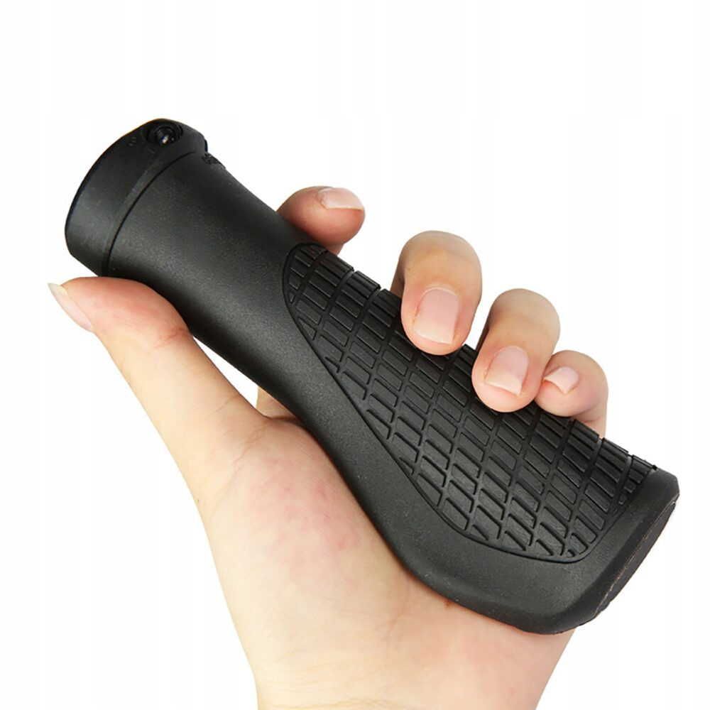 Set 2 manere bicicleta Renew Force, Cauciuc, 130 mm x 35 mm, Negru [6]