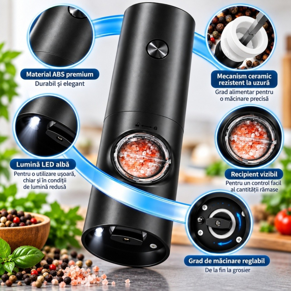 https://www.beststoreonline.ro/set-2-r%C3%A2%C8%99ni%C8%9Be-electrice-newevo-pentru-sare-%C8%99i-piper-4x-aaa-m%C4%83cinare-reglabil%C4%83-fin-grosier-mecanism-ceramic-lumin%C4%83-led-recipient-transparent-negru.html [2]