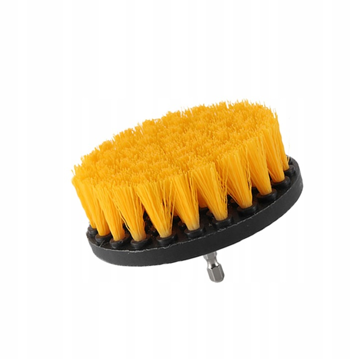 Set 23 Piese Detailing Auto NewEvo, Curatare Auto Interior si Exterior, Geanta Transport si Depozitare Inclusa, Negru Galben [12]