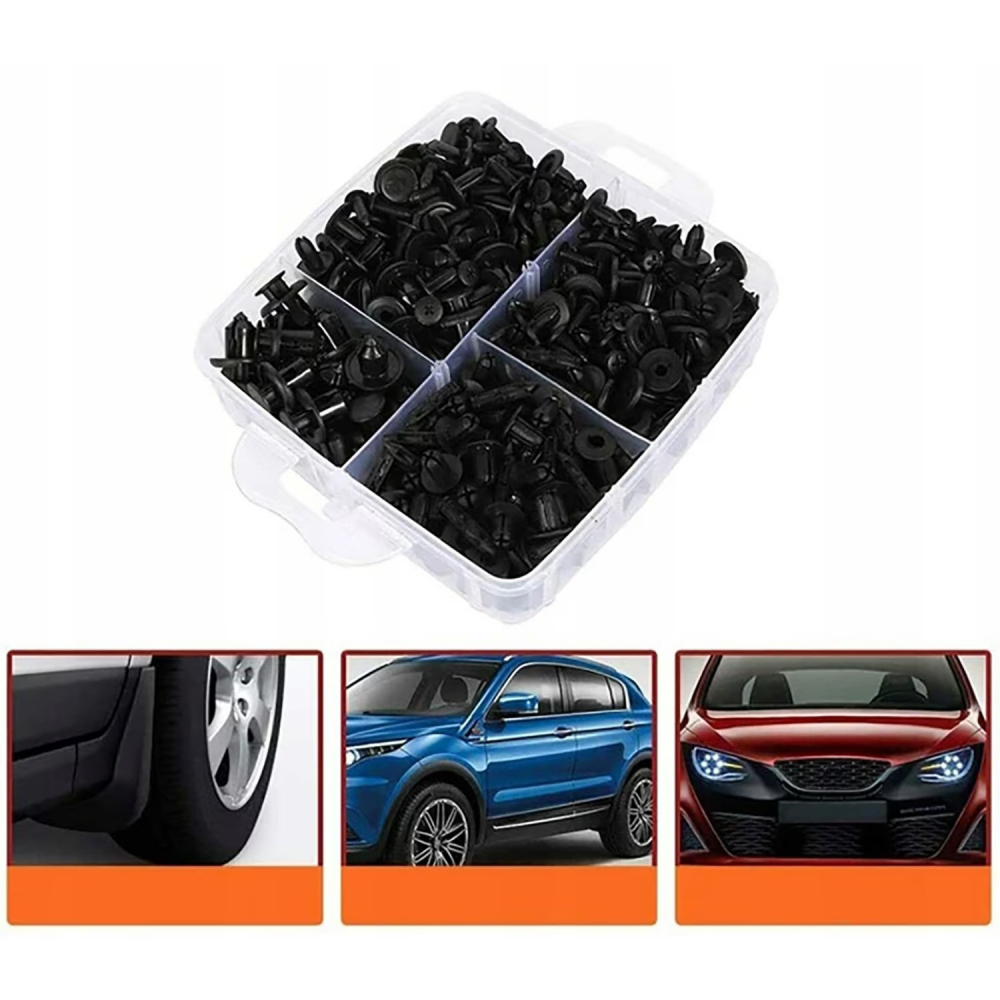 Set 680 clipsuri si scule demontat NewEvo, pentru interior auto, radio, fete de usa, panou de bord, plastic, universal [5]