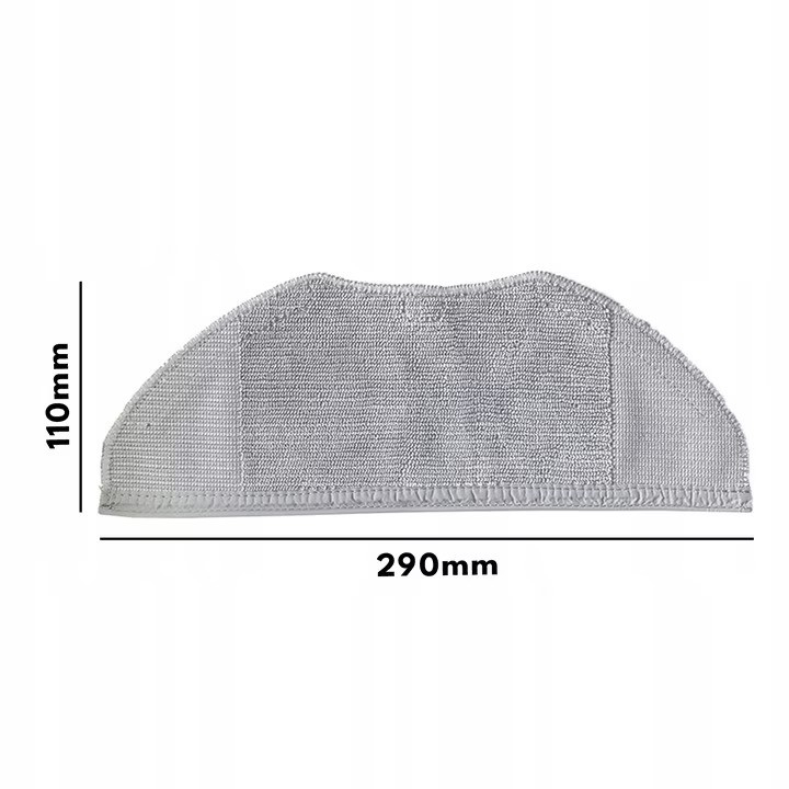 Set 7 accesorii NewEvo compatibile cu Xiaomi Mi Robot Vacuum Mop Essential MJSTG1, 1 perie tambur, 2 perii laterale cu surub, 2 filtre Hepa, 2 mop din microfibra [5]