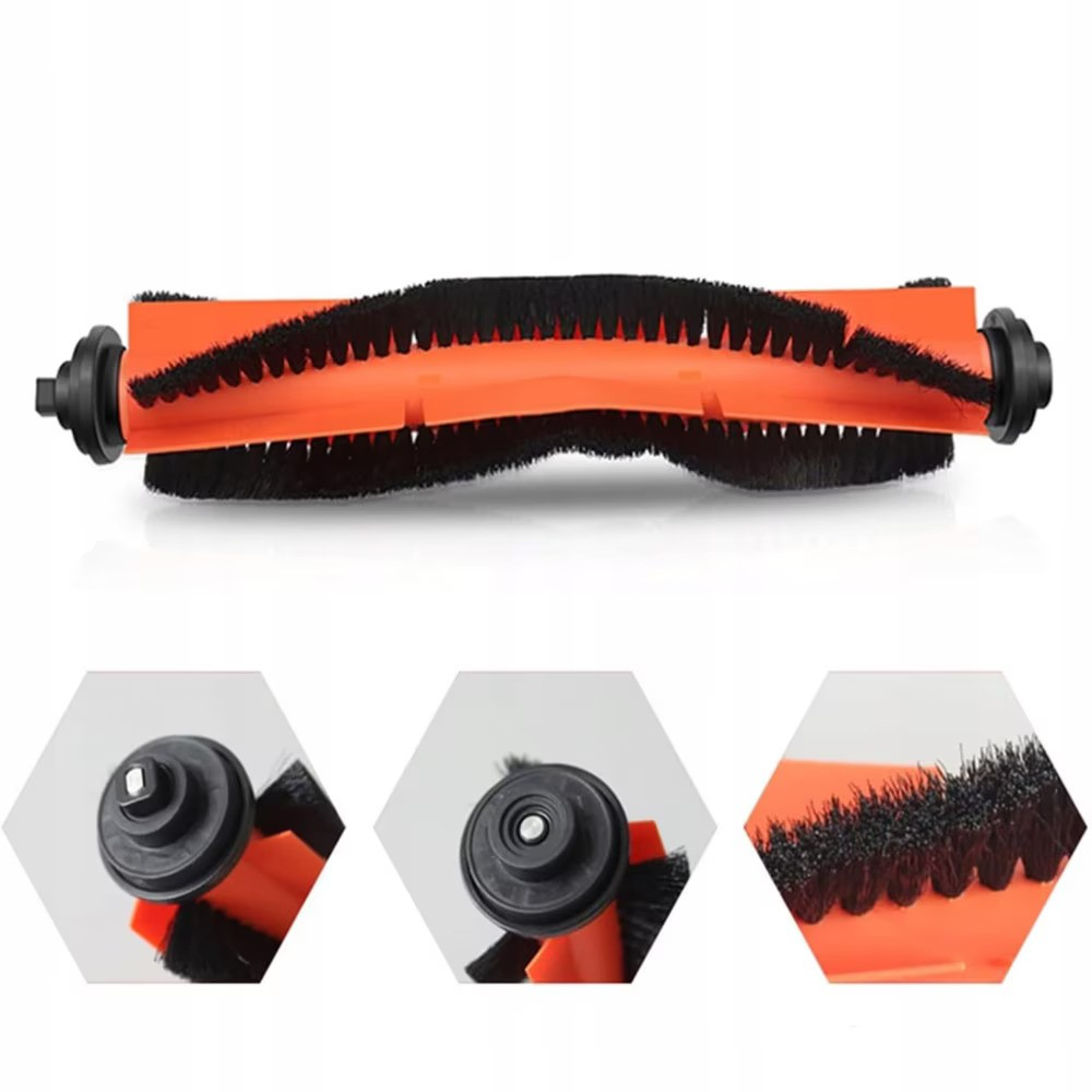 Set 7 accesorii NewEvo compatibile cu Xiaomi Mi Robot Vacuum Mop Essential MJSTG1, 1 perie tambur, 2 perii laterale cu surub, 2 filtre Hepa, 2 mop din microfibra [7]