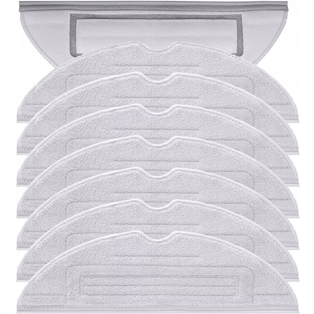 Set 8 x Lavete full mop NewEvo, compatibile cu Xiaomi RoboRock S7, S7 PLUS, S7 MAX, S7 MAXV, S70, S75, S7 Ultra, Gri [1]