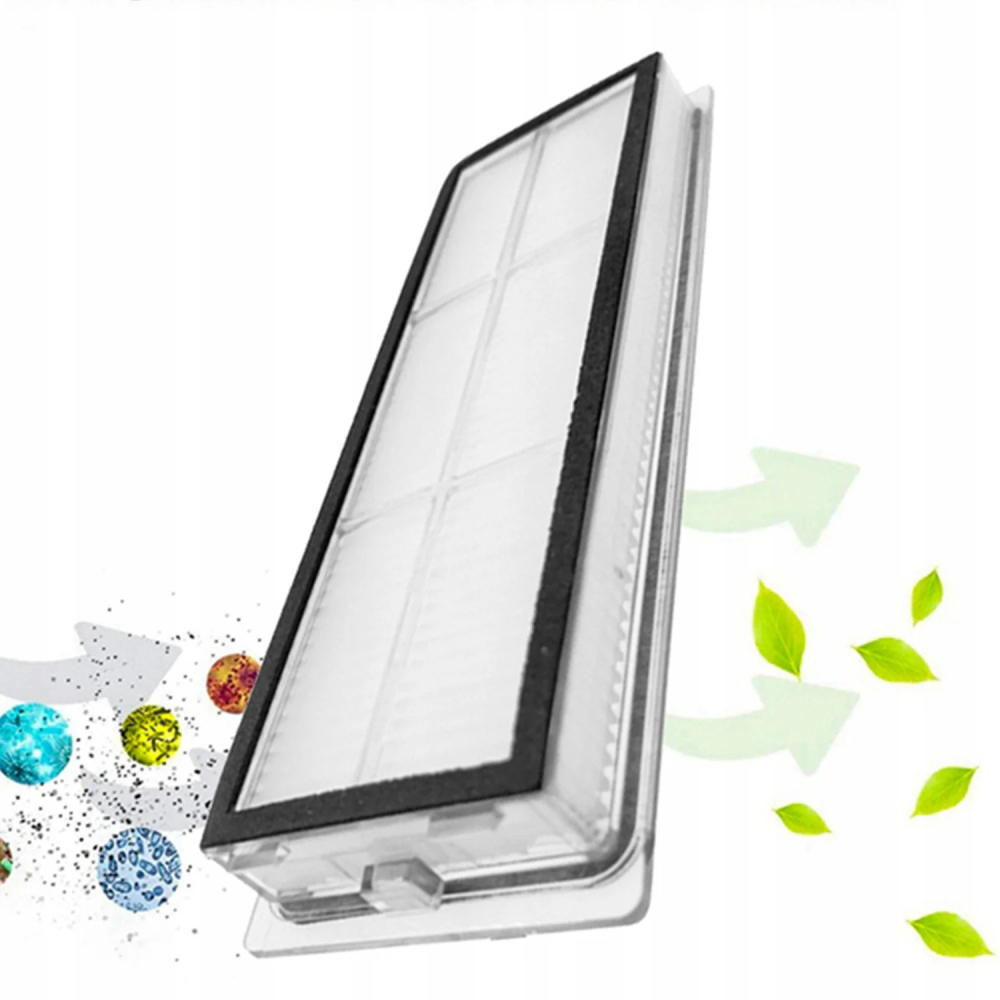 Set de 11 Accesorii NewEvo® pentru Aspiratoarele Xiaomi MI X10 PLUS+, X20+PLUS, 1 perie tambur, 2 perii laterale, 2 filtre Hepa, 2 Saci, 4 Mopuri de microfibra [4]