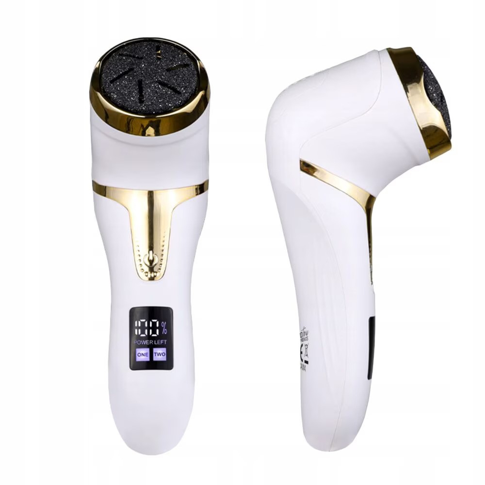 Set Pila electrica pentru talpi si calcaie, PROtone, cu Aspirare, IPX 6, Display Digital, Led, Acumulator 1200 mAh, Incarcare USB, Impermeabil, 3 role, 2200 rpm, Indepartare piele moarta, Indepartare [14]