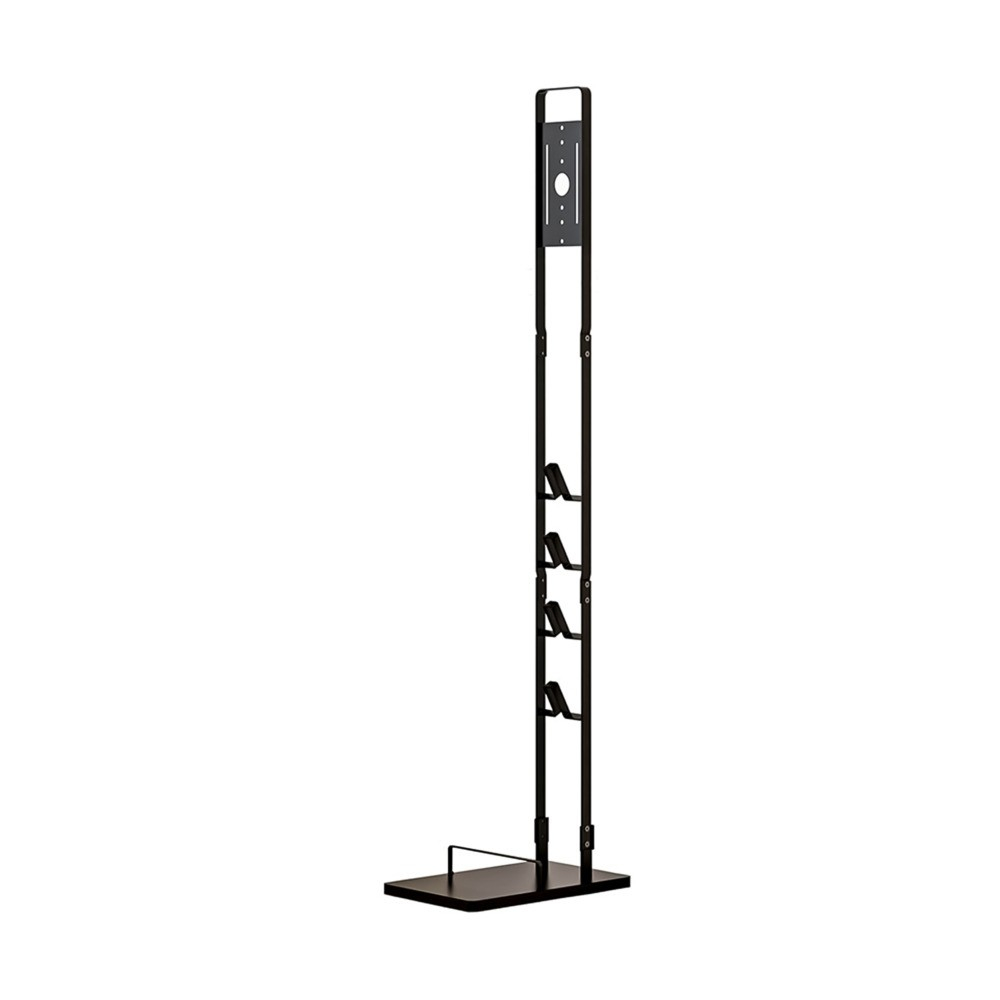 Suport Premium Pentru Aspirator Dyson, V15 V12 V11 V10 V8 V7 V6 5GEN, NewEvo®, Montaj Fara Gauri in Pereti, Instalare Rapida, Constructie Stabila, Economisire Spatiu, 126x22x28.5 cm, Negru [2]