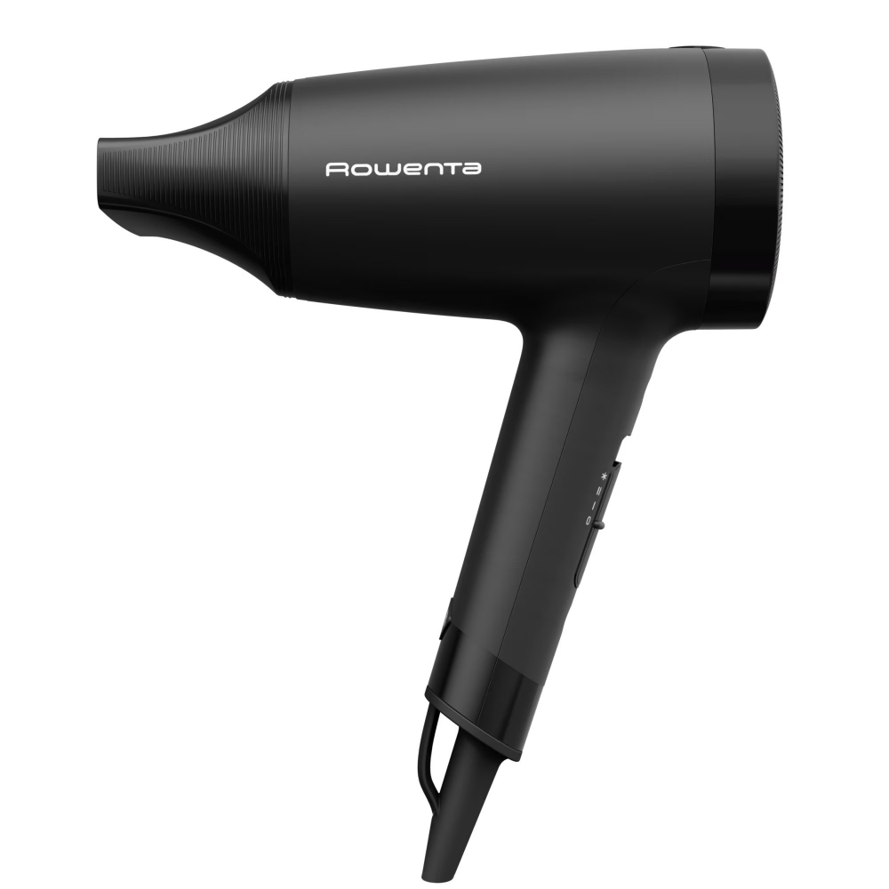 Uscator de par Rowenta Express Style CV1801F0, 2 trepte de temperatura si putere, Tehnologia Effiwatts, 1600 W, concentrator, negru [7]