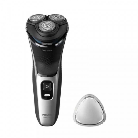 Aparat de ras electric, PHILIPS, seria 3000 S3143/00, Argintiu/Negru [0]