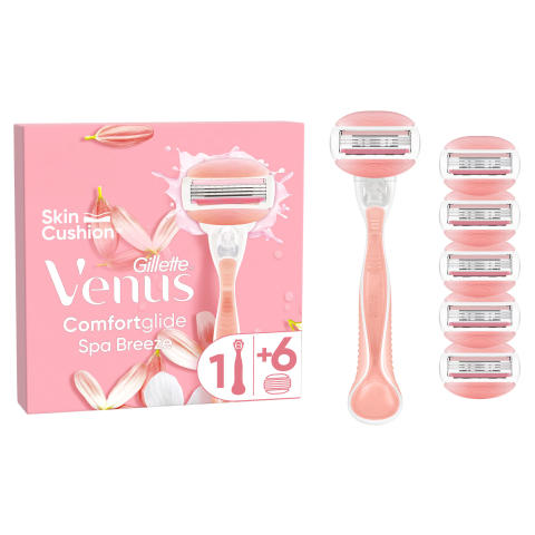 Aparate de ras si tuns - https://www.beststoreonline.ro/aparat-de-ras-pentru-femei-gillette-venus-comfortglide-spa-breeze-manere-cu-6-rezerve-incluse.html