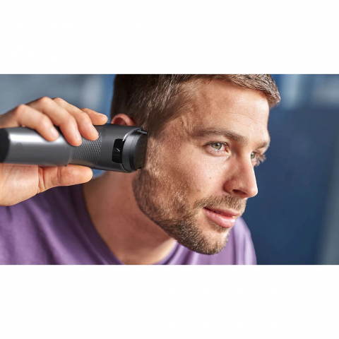 Aparat de tuns Philips HC3510/15, pieptene ajustabil, 0.5-23mm, 13 trepte, cu fir, Negru [10]