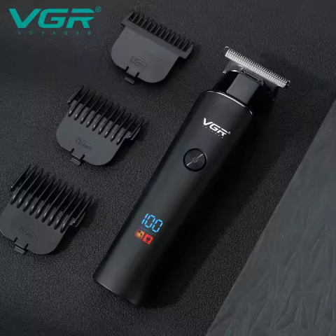 Aparat de tuns și ras VGR V-937 cu lame din oțel, fără fir, baterie 2000mAh și încărcare USB. Precizie și autonomie într-un singur device! [3]