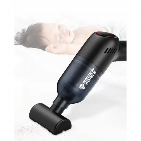 Aspirator de Mana Portabil cu Acumulator NewEvo, pentru Uz Casnic sau Auto, Putere 120W, Aspiratie 8000Pa, Baterie 2000 mAh, Autonomie 30 minute, Accesorii Versatile pentru Curatare Rapida si Eficient [6]