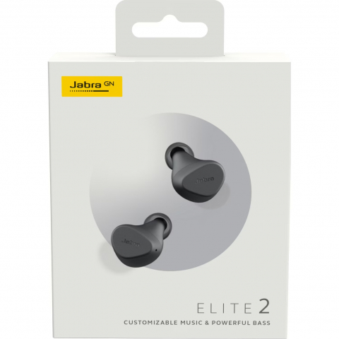 Casti audio in-ear, Jabra Elite 2, True wireless, Bluetooth, IP55, Dark Grey [3]