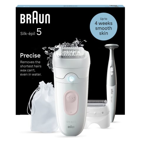 Ingrijire personala & Cosmetice - https://www.beststoreonline.ro/epilator-braun-silk-%C3%A9pil-5-5-230-wet-dry-microgrip-smart-light-28-de-pensete-2-viteze-trimmer-bikini-5-accesorii-cap-de-ras-pieptene-saculet-de-voiaj-roz-pal.html