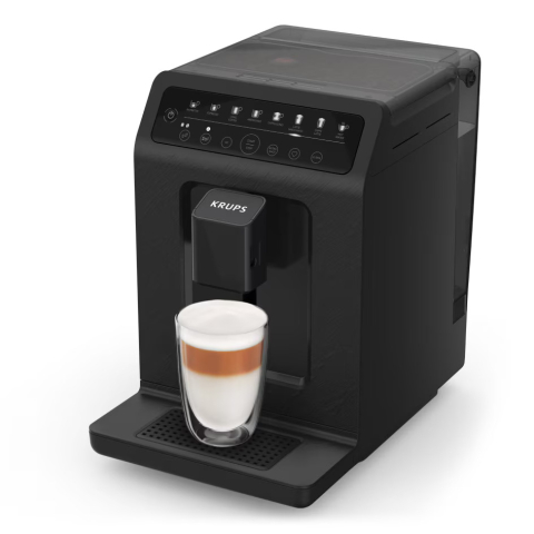 Espressor automat Krups Evidence Eco-Design EA897B10, 1450W, 15 bari, 8 retete de bauturi, rasnita metalica cu 5 setari, 3 trepte de temperatura, functie de abur&apa fierbinte, rezervor apa detasabil [1]