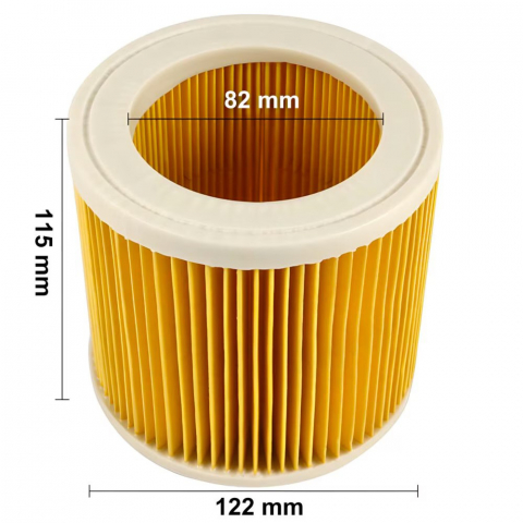 Filtru cartus NewEvo pentru Karcher WD2, WD3, SE4001, SE4002, MW2, MW3, WD2, PLUS KWD V17, V15, V12 [2]