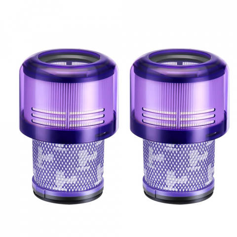 Filtru de aspirator NewEvo® pentru Dyson, 2 bucati, compatibil cu aspiratorul Dyson V11 V15 SV14, Lavabil, Violet [3]