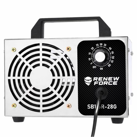 Generator Ozon Renew Force, 28 000 mg/h, timer 60min, 110W, Argintiu [0]