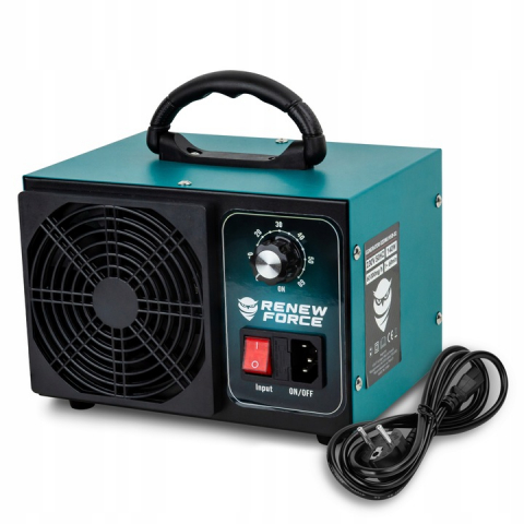 Generator Ozon Renew Force, 60 000 mg/h, timer 60min, 140W, Verde [3]