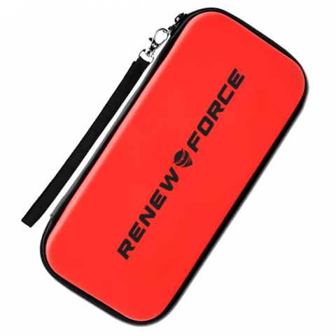 Accesorii console gaming - Husa protectie consola Nintendo, Renew Force, Compatibil cu Nintendo Switch/Switch Oled, Rosu/Negru