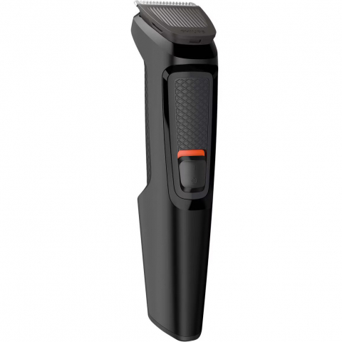 Kit de ingrijire 6 in 1 Philips Multigroom MG3710/15, fara fir, Lame cu ascutire automata, 4 piepteni, Negru [2]