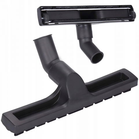 Perie de Aspirator Universala NewEvo®, Compatibila cu toate Aspiratoarele cu Diametru de 32 milimetri, Roti de Ghidare, Perii Sintetici, Cap Rotativ, Latimea Periei 30cm, Negru [0]