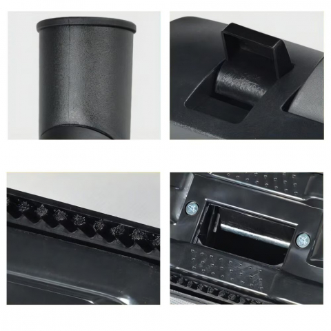 Perie de Aspirator Universala NewEvo®, Compatibila cu toate Aspiratoarele cu Diametru de 35 milimetri, Ideala pentru Orice Suprafata, Materiale de Calitate, Negru [2]