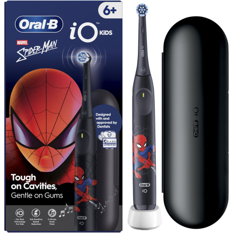 Periute de dinti electrice - https://www.beststoreonline.ro/periuta-de-dinti-electrica-oral-b-io-kids-marvel-spiderman-1-capat-de-periaj-1-trusa-de-calatorie-3-moduri-cu-modul-sensibil-prietenos-pentru-copii-cronometru-muzical-de-2-minute-pentru-varste-de-6.html