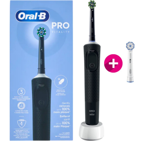 Periute de dinti electrice - https://www.beststoreonline.ro/periuta-de-dinti-electrica-oral-b-vitality-pro-curatare-2d-3-programe-1-incarcator-2-rezerve-negru.html
