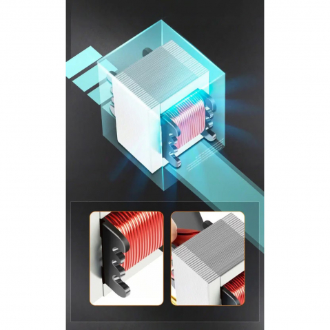 Pistol Profesional pentru lipit/sudat plastic Renew Force, kit pentru repararea fisurilor din plastic, polipropilena, 200 capse de intarire, putere 70W, Negru [4]