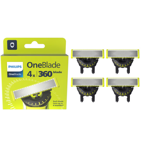 Reduceri - https://www.beststoreonline.ro/rezerva-philips-oneblade-360-qp440-50-otel-inoxidabil-umed-si-uscat-kit-4-lame-pentru-orice-model-philips-oneblade-si-onebladepro-verde.html
