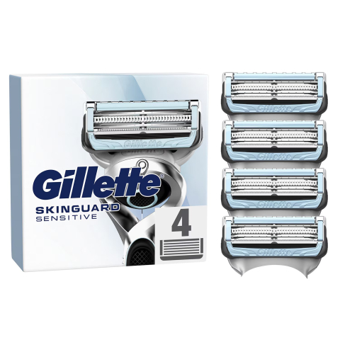 Accesorii aparate de ras clasice - https://www.beststoreonline.ro/rezerve-aparat-de-ras-gillette-skinguard-4-buc.html