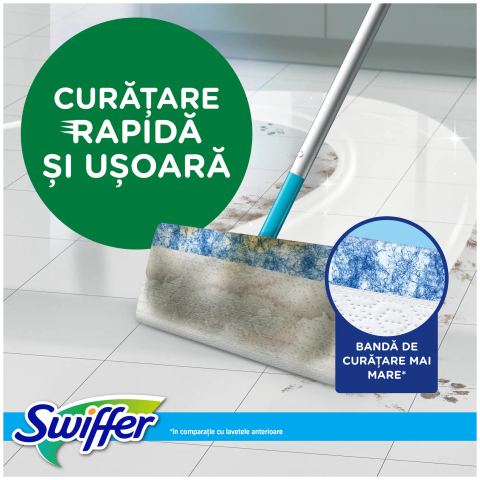 Rezerve lavete umede pentru pardoseala Swiffer Sweeper Lemon, 40 buc [2]