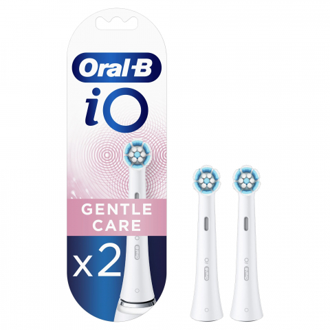 Accesorii Periute de Dinti Electrice - Rezerve periuta de dinti electrica Oral-B iO Gentle Care, compatibile doar cu seria iO, 2 buc