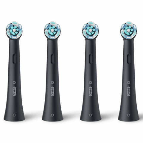 Rezerve periuta de dinti electrica Oral-B iO Ultimate Clean, compatibile doar cu seria iO, 4 buc, Negru [1]