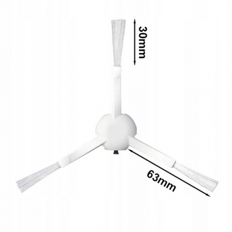 Set 10 accesorii compatibile cu Xiaomi Mi1, Mi2, RoboRock S50, S51, S55, S60, S6, 2 perii tambur, 4 perii laterale, 4 filtre Hepa [2]