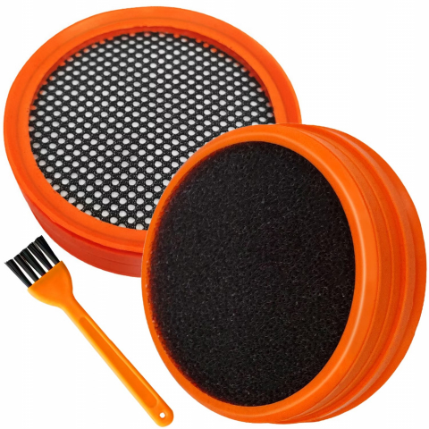 Accesorii si Piese Aspiratoare - Set 2 Filtre HEPA pentru Philips SpeedPro, SpeedPro Aqua, 5000 Aqua, FC6721, FC6722, FC6723, FC6724, FC6725, FC6726, FC6727, FC6728, FC6729, Dexxer
