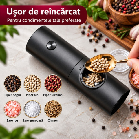 https://www.beststoreonline.ro/set-2-r%C3%A2%C8%99ni%C8%9Be-electrice-newevo-pentru-sare-%C8%99i-piper-4x-aaa-m%C4%83cinare-reglabil%C4%83-fin-grosier-mecanism-ceramic-lumin%C4%83-led-recipient-transparent-negru.html [4]