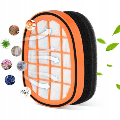 Set 3 Filtre NewEvo, compatibile cu Philips SpeedPro Max, SpeedPro Max Aqua, SpeedPro Max Aqua PLUS [4]