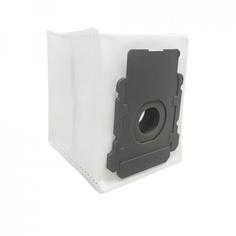 Set 5 Saci de Aspirator NewEvo Compatibili cu iRobot E, I, J si i3+, i4+, i5+, i6+, i7+, i8+, j7+, s9+, Calitate Premium, Material Durabil, Alb Gri [5]