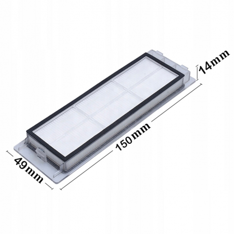 Set 6 accesorii compatibile cu Xiaomi Vacum Mop 1C, Mijia 1C, Dreame F9, Vacum Mop 2, Vacum Mop 2 PRO+, 1 perie tambur, 2 perii laterale, 2 filtre Hepa, accesoriu curatare [4]
