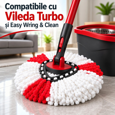 [https://www.beststoreonline.ro/set-6-rezerve-mop-rotativ-newevo-din-microfibr%C4%83-compatibile-cu-vileda-turbo-%C8%99i-easy-wring-clean-absorbante-lavabile-la-30-c-pentru-cur%C4%83%C8%9Barea-eficient%C4%83-a-podelelor-alb-ro%C8%99u.html](https://www.beststoreonline.ro/set-6-rezerve-mop-rotativ-newevo-din-microfibr%C4%83-compatibile-cu-vileda-turbo-%C8%99i-easy-wring-clean-absorbante-lavabile-la-30-c-pentru-cur%C4%83%C8%9Barea-eficient%C4%83-a-podelelor-alb-ro%C8%99u.html) [2]