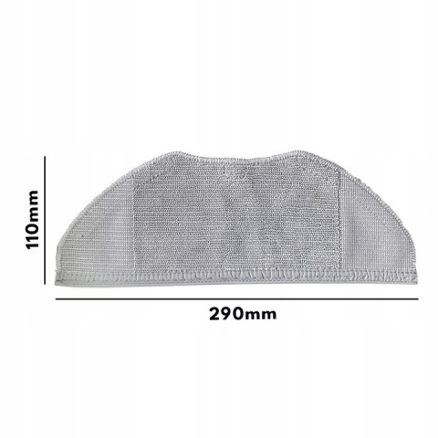 Set 7 accesorii NewEvo compatibile cu Xiaomi Mi Robot Vacuum Mop Essential MJSTG1, 1 perie tambur, 2 perii laterale cu surub, 2 filtre Hepa, 2 mop din microfibra [4]